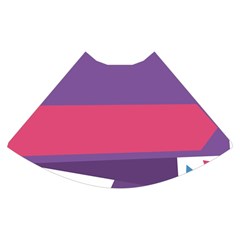 Triangle Fragment Ribbon Title Box High Waist Skirt by AnjaniArt
