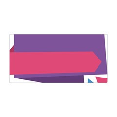 Triangle Fragment Ribbon Title Box Yoga Headband by AnjaniArt