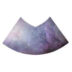 Orion Nebula Pastel Violet Purple Turquoise Blue Star Formation Flared Midi Skirt by genx