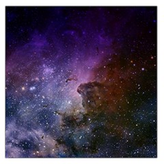 Carina Nebula Ngc 3372 The Grand Nebula Pink Purple And Blue With Shiny Stars Astronomy Large Satin Scarf (square) by genx