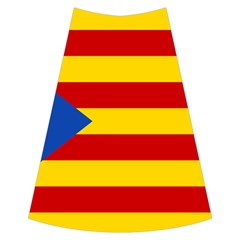 Blue Estelada Catalan Independence Flag Full Length Maxi Skirt by abbeyz71