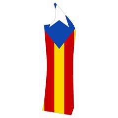 Blue Estelada Catalan Independence Flag Cropped Button Cardigan by abbeyz71