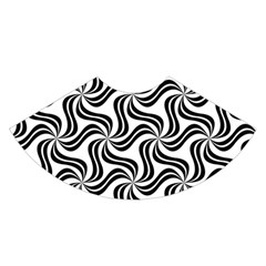 Soft Pattern Repeat Monochrome A-line Skirt by Pakrebo