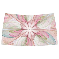 Pink Blue Flower Blossom Rose Classic Midi Skirt by Pakrebo