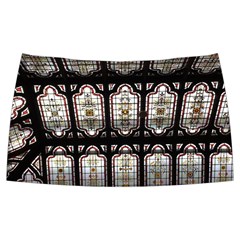 Stained Glass Window Repeat Classic Midi Skirt by Pakrebo