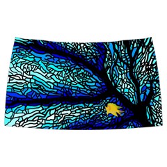 Sea Fans Diving Coral Stained Glass Classic Midi Skirt by Pakrebo