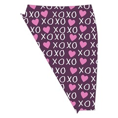 Xo Valentines Day Pattern Midi Wrap Pencil Skirt by Valentinaart