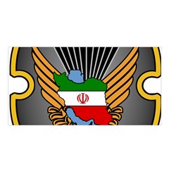 Insignia Of Iranian Army 55th Airborne Brigade Satin Shawl by abbeyz71
