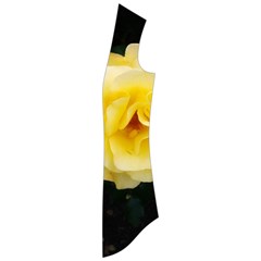 Pale Yellow Rose Drape Collar Cardigan by okhismakingart