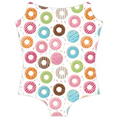 Donut Pattern With Funny Candies Camisole Leotard  by genx