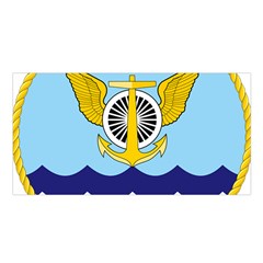 Official Insignia Of Iranian Navy Aviation Satin Shawl by abbeyz71