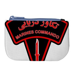 Marines Commando Of The Iranian Navy Badge Large Coin Purse by abbeyz71