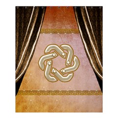 Decorative Celtic Knot Shower Curtain 60  X 72  (medium)  by FantasyWorld7