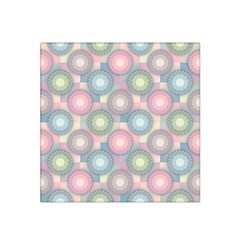 Seamless Pattern Pastels Background Satin Bandana Scarf by HermanTelo