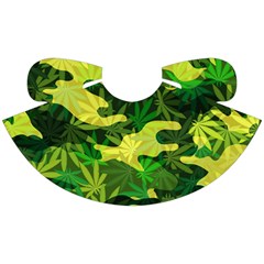 Marijuana Camouflage Cannabis Drug A-line Pocket Skirt by HermanTelo