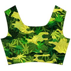 Marijuana Camouflage Cannabis Drug Top And Skirt Sets by HermanTelo