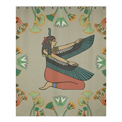 Egyptian Woman Wings Design Shower Curtain 60  X 72  (medium)  by Sapixe