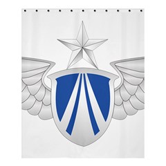 Emblem Of People s Liberation Army Air Force Shower Curtain 60  X 72  (medium)  by abbeyz71