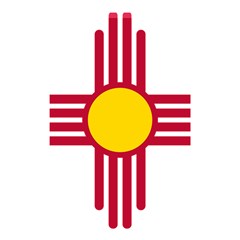 New Mexico Flag Shower Curtain 48  X 72  (small)  by FlagGallery