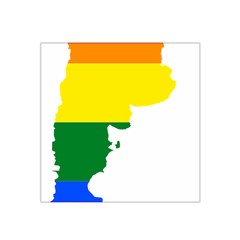 Lgbt Flag Map Of Argentina Satin Bandana Scarf by abbeyz71