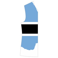 Botswana Flag Map Geography Kids  Double Breasted Button Coat by Sapixe
