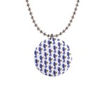 Seahorses Jewelry 1  Button Necklace