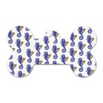 Seahorses Jewelry Dog Tag Bone (One Side)