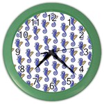 Seahorses Housewares Color Wall Clock