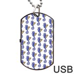 Seahorses Housewares Dog Tag USB Flash (One Side)