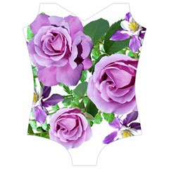 Flowers Roses Aquilegias Ferns Princess Tank Leotard  by Pakrebo