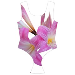 Lily Belladonna Easter Lily Off Shoulder Velour Bodysuit  by Pakrebo