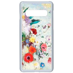 Floral Bouquet Samsung Galaxy S10 Seamless Case(white) by Sobalvarro