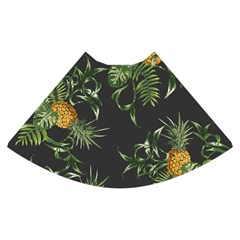 Pineapples Pattern High Waist Skirt by Sobalvarro