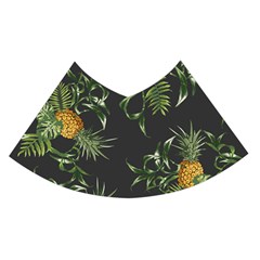 Pineapples Pattern Flared Midi Skirt by Sobalvarro