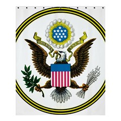 Great Seal Of The United States - Obverse  Shower Curtain 60  X 72  (medium)  by abbeyz71