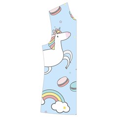 Unicorn Seamless Pattern Background Vector Kids  Double Breasted Button Coat by Sobalvarro