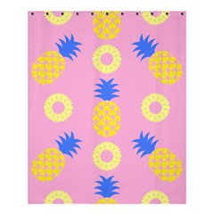 Pop Art Pineapple Seamless Pattern Vector Shower Curtain 60  X 72  (medium)  by Sobalvarro