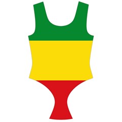 Flag Of Ethiopia Off Shoulder Velour Bodysuit  by abbeyz71