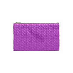 Background Polka Pink Cosmetic Bag (small)