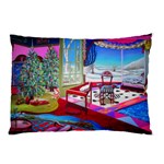 Christmas Ornaments and Gifts Pillow Case