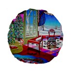 Christmas Ornaments and Gifts Standard 15  Premium Round Cushion 