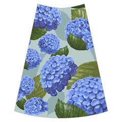 Hydrangea  Full Length Maxi Skirt by Sobalvarro