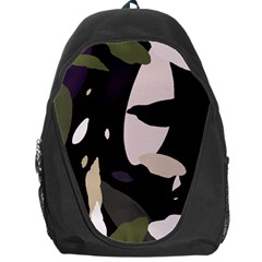 Pattern Formes Vert/noir  Backpack Bag by kcreatif
