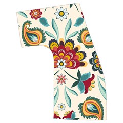 Baatik Print  Half Sleeve Chiffon Kimono by designsbymallika