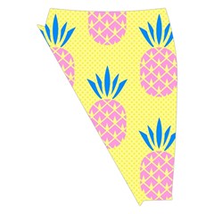 Summer Pineapple Seamless Pattern Midi Wrap Pencil Skirt by Sobalvarro