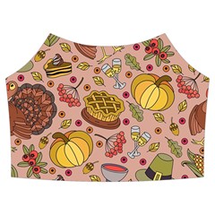 Thanksgiving Pattern Summer Cropped Co-ord Set by Sobalvarro