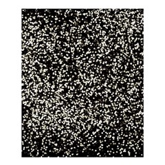 Black And White Confetti Pattern Shower Curtain 60  X 72  (medium)  by yoursparklingshop