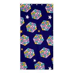 Cube Pattern Shower Curtain 36  X 72  (stall)  by designsbymallika