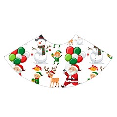 Seamless Pattern Christmas Mini Skirt