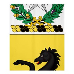 Coat Of Arms Of United States Army 112th Cavalry Regiment Shower Curtain 60  X 72  (medium)  by abbeyz71